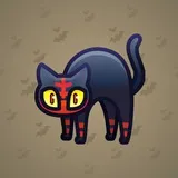 Scared Cat #7978 Scared Cat #7978