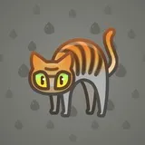 Scared Cat #8028 Scared Cat #8028
