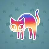 Scared Cat #8033 Scared Cat #8033