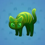 Scared Cat #8060 Scared Cat #8060