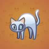 Scared Cat #8089