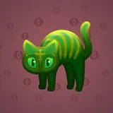 Scared Cat #8114 Scared Cat #8114