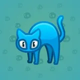 Scared Cat #8153 Scared Cat #8153