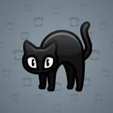 Scared Cat #8160 Scared Cat #8160