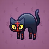 Scared Cat #8172 Scared Cat #8172