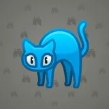 Scared Cat #8294 Scared Cat #8294
