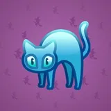 Scared Cat #8334 Scared Cat #8334