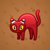 Scared Cat #8510 Scared Cat #8510