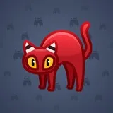 Scared Cat #8543 Scared Cat #8543