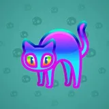 Scared Cat #8549 Scared Cat #8549