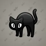 Scared Cat #8630
