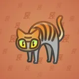 Scared Cat #8632 Scared Cat #8632