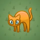 Scared Cat #8684 Scared Cat #8684