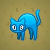 Scared Cat #8693 Scared Cat #8693