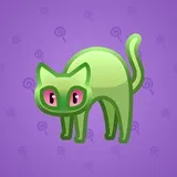 Scared Cat #8705 Scared Cat #8705