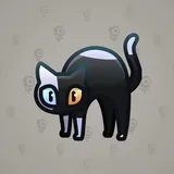 Scared Cat #8766 Scared Cat #8766