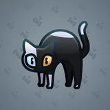 Scared Cat #8778 Scared Cat #8778