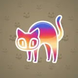 Scared Cat #887 Scared Cat #887