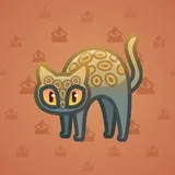 Scared Cat #8888 Scared Cat #8888