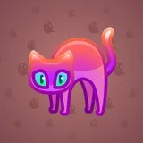 Scared Cat #8957 Scared Cat #8957