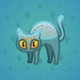 Scared Cat #8963