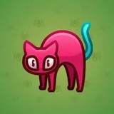Scared Cat #8985