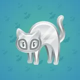 Scared Cat #9009 Scared Cat #9009