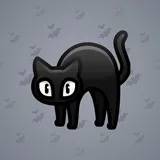 Scared Cat #9049 Scared Cat #9049