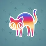 Scared Cat #9056 Scared Cat #9056