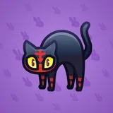 Scared Cat #9115 Scared Cat #9115