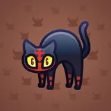 Scared Cat #9116 Scared Cat #9116