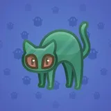 Scared Cat #9149 Scared Cat #9149