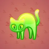 Scared Cat #9159 Scared Cat #9159