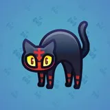 Scared Cat #9297 Scared Cat #9297