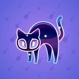 Scared Cat #9349 Scared Cat #9349