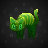 Scared Cat #9519 Scared Cat #9519