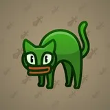 Scared Cat #9569 Scared Cat #9569