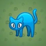 Scared Cat #9621 Scared Cat #9621