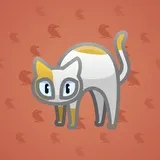 Scared Cat #9656 Scared Cat #9656