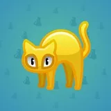 Scared Cat #9680 Scared Cat #9680