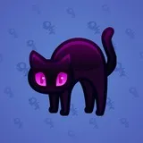 Scared Cat #9724 Scared Cat #9724