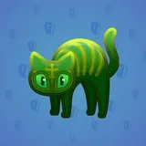 Scared Cat #9747 Scared Cat #9747