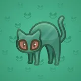 Scared Cat #9749 Scared Cat #9749