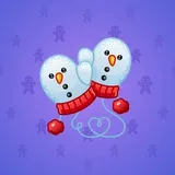 Snow Mittens #1054