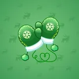 Snow Mittens #1076 Snow Mittens #1076