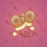Snow Mittens #1164 Snow Mittens #1164