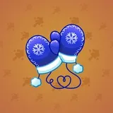 Snow Mittens #1165
