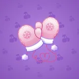Snow Mittens #1212