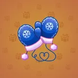 Snow Mittens #1268 Snow Mittens #1268