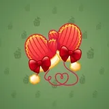 Snow Mittens #1276